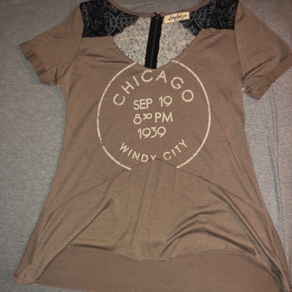 Scrapbook Chicago Tee